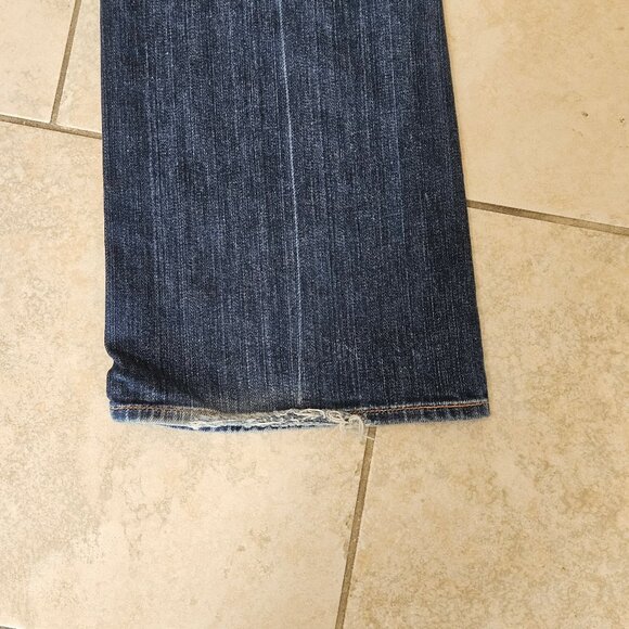7 For All Mankind Women's Low Rise, Boot Cut Jeans, 29x33 - Picture 10 of 14